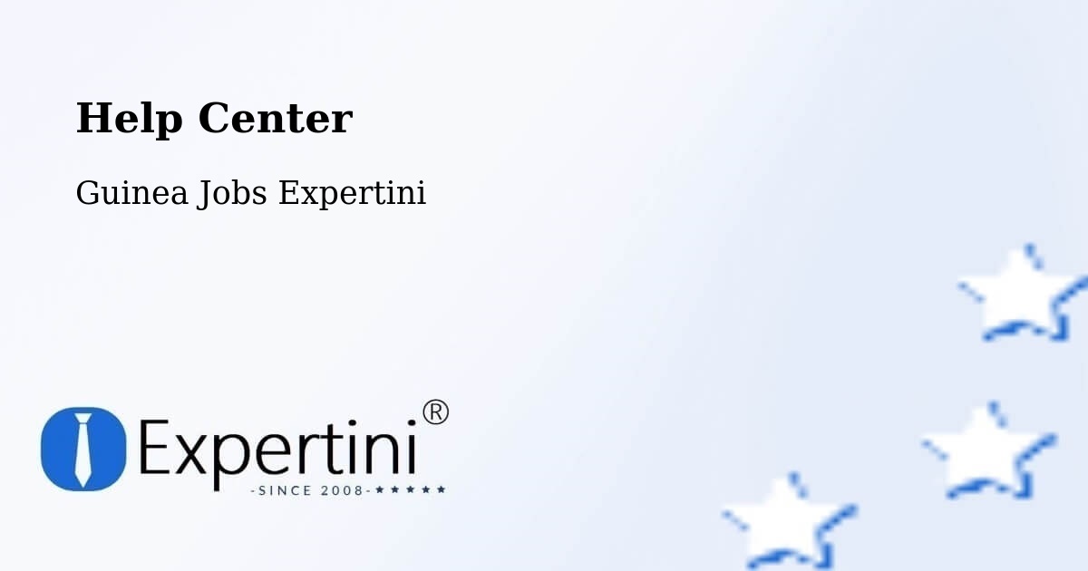 Help Center – Labe Prefecture - Guinea Jobs Expertini