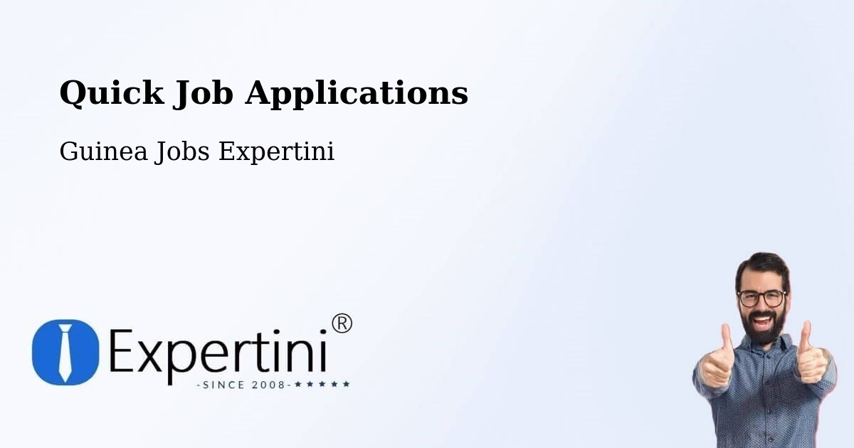 Quick Apply Feature – Labe Prefecture - Guinea Jobs Expertini