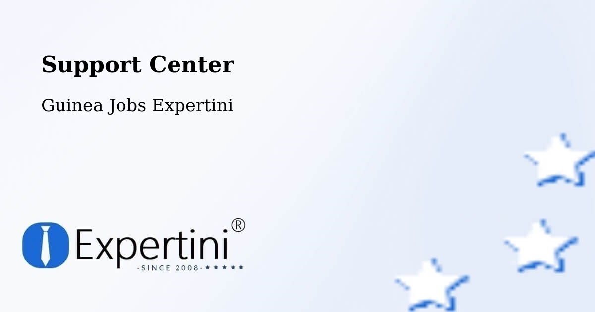 Support Services – Labe Prefecture - Guinea Jobs Expertini